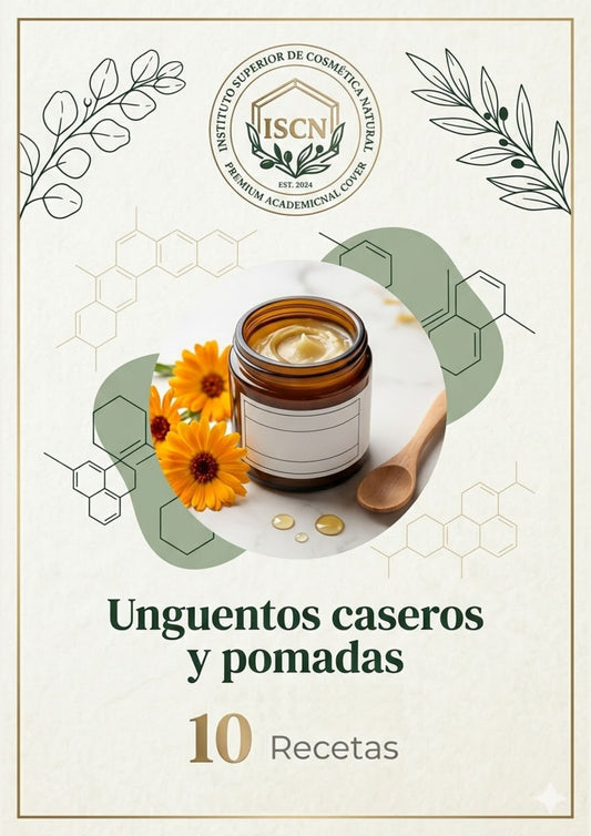 Formulación de Ungüentos y Pomadas Anhidras: Bases Terapéuticas. 10 recetas.